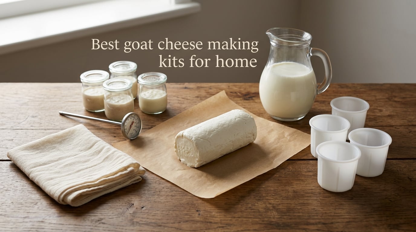 Best goat cheese making kits for home