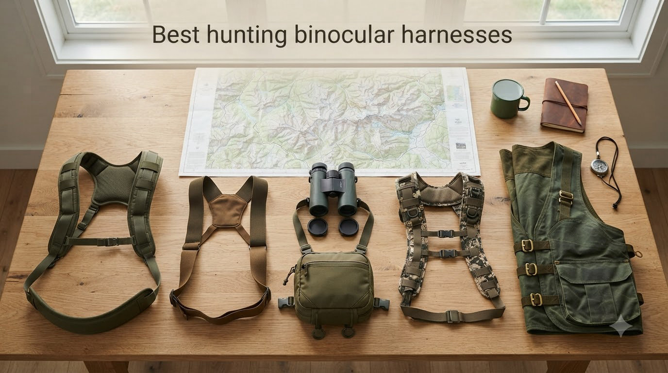 Best hunting binocular harnesses