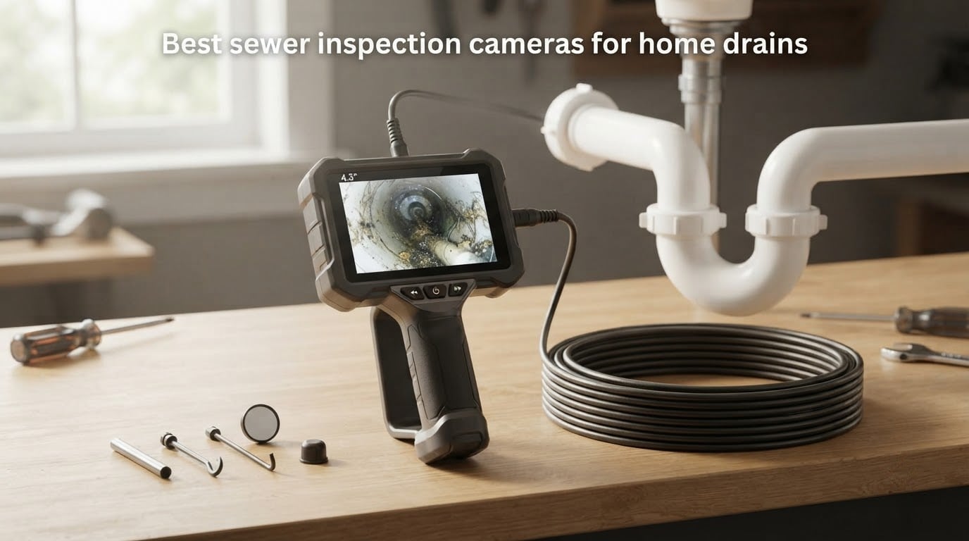 Best sewer inspection cameras for home drains