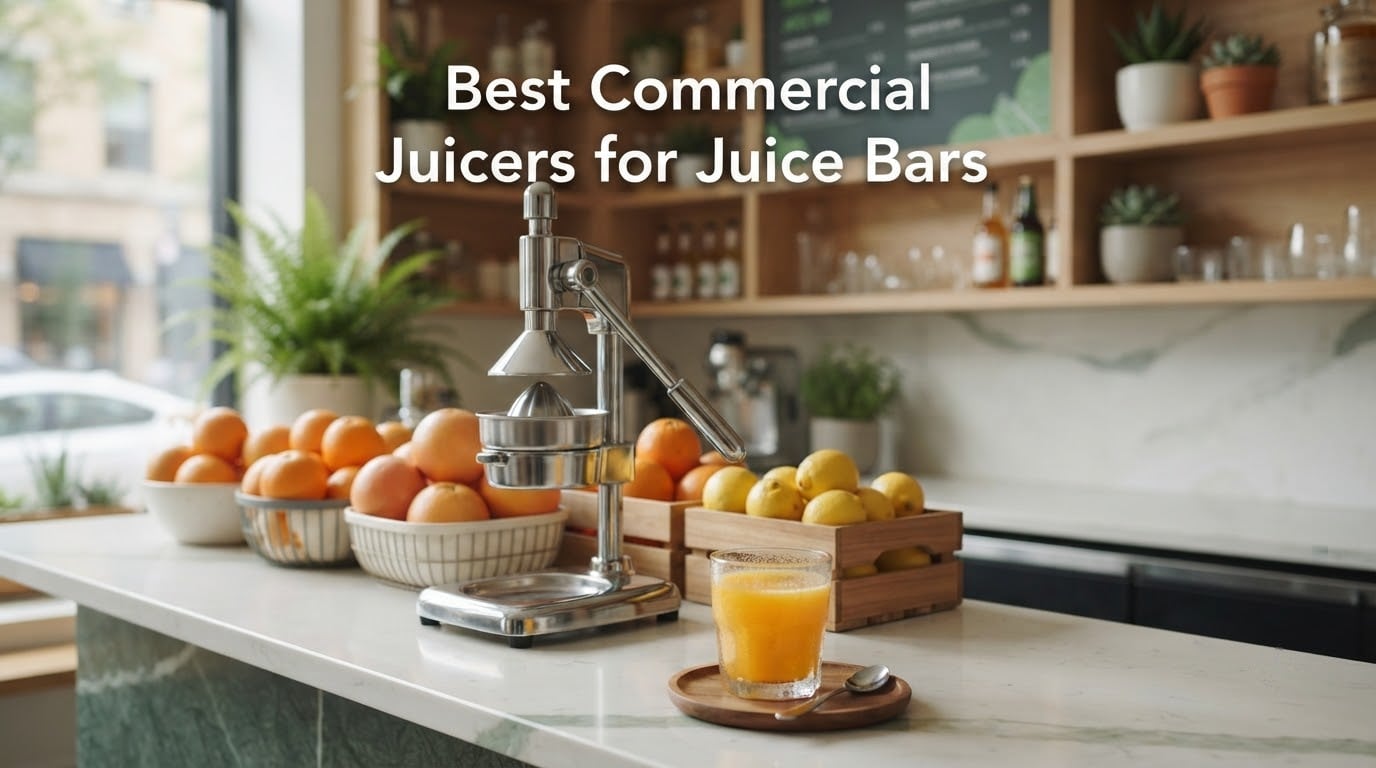 Best Commercial Juicers for Juice Bars