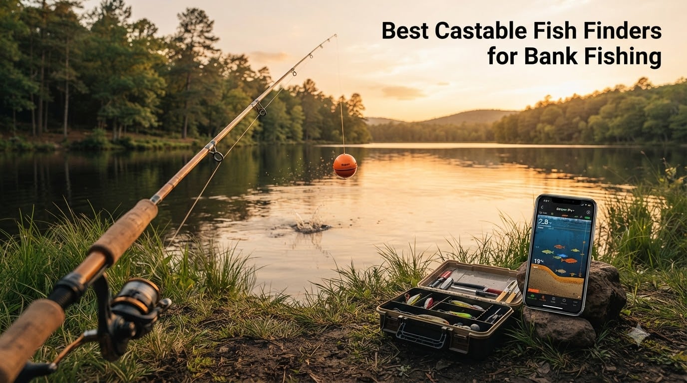 Best Castable Fish Finders for Bank Fishing
