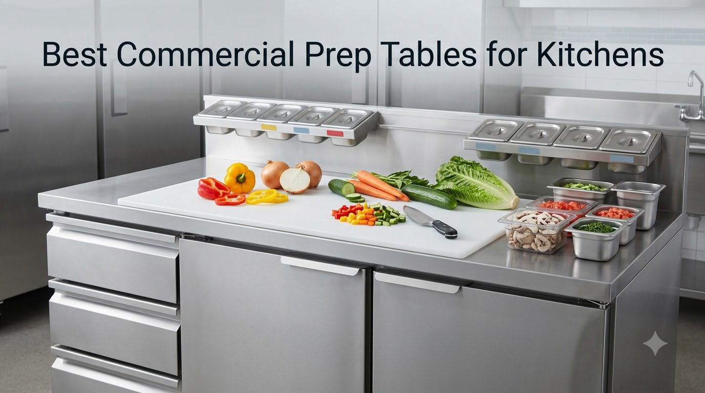 Best Commercial Prep Tables for Kitchens
