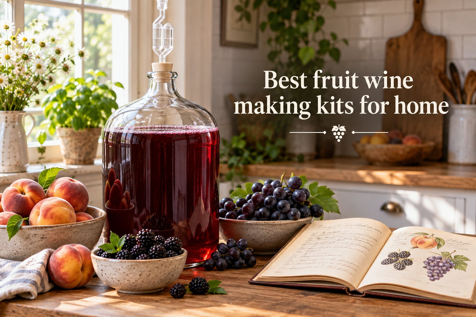 Best fruit wine making kits for home