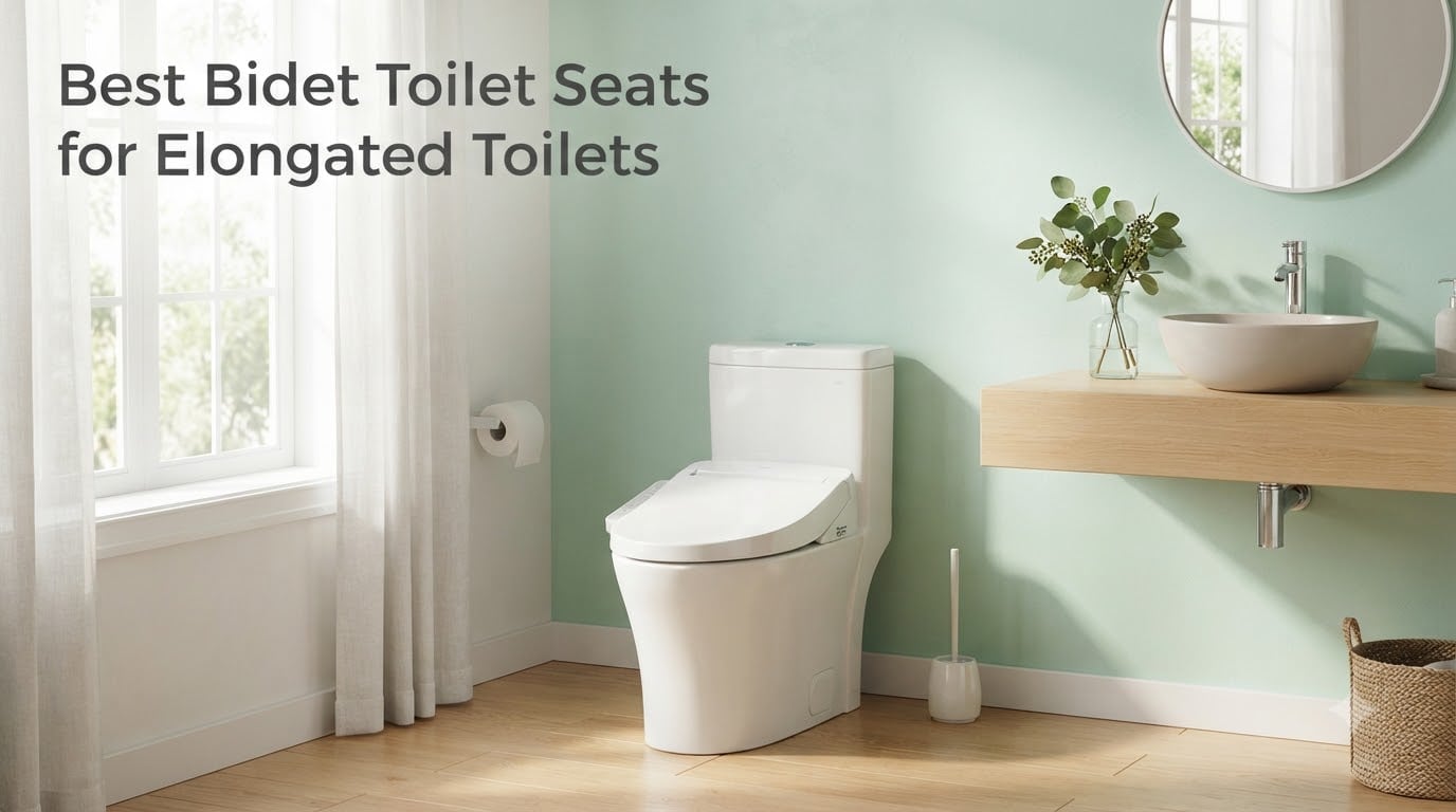 Best Bidet Toilet Seats for Elongated Toilets