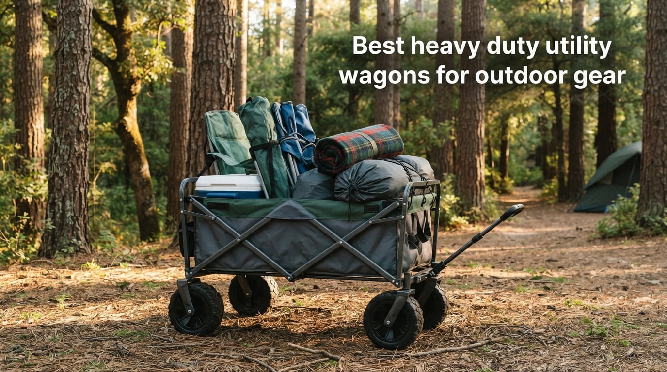 Best heavy duty utility wagons for outdoor gear