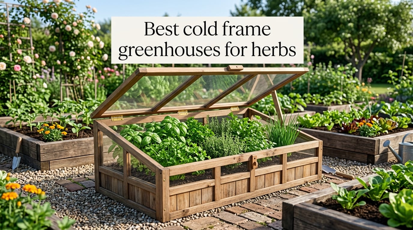 Best cold frame greenhouses for herbs