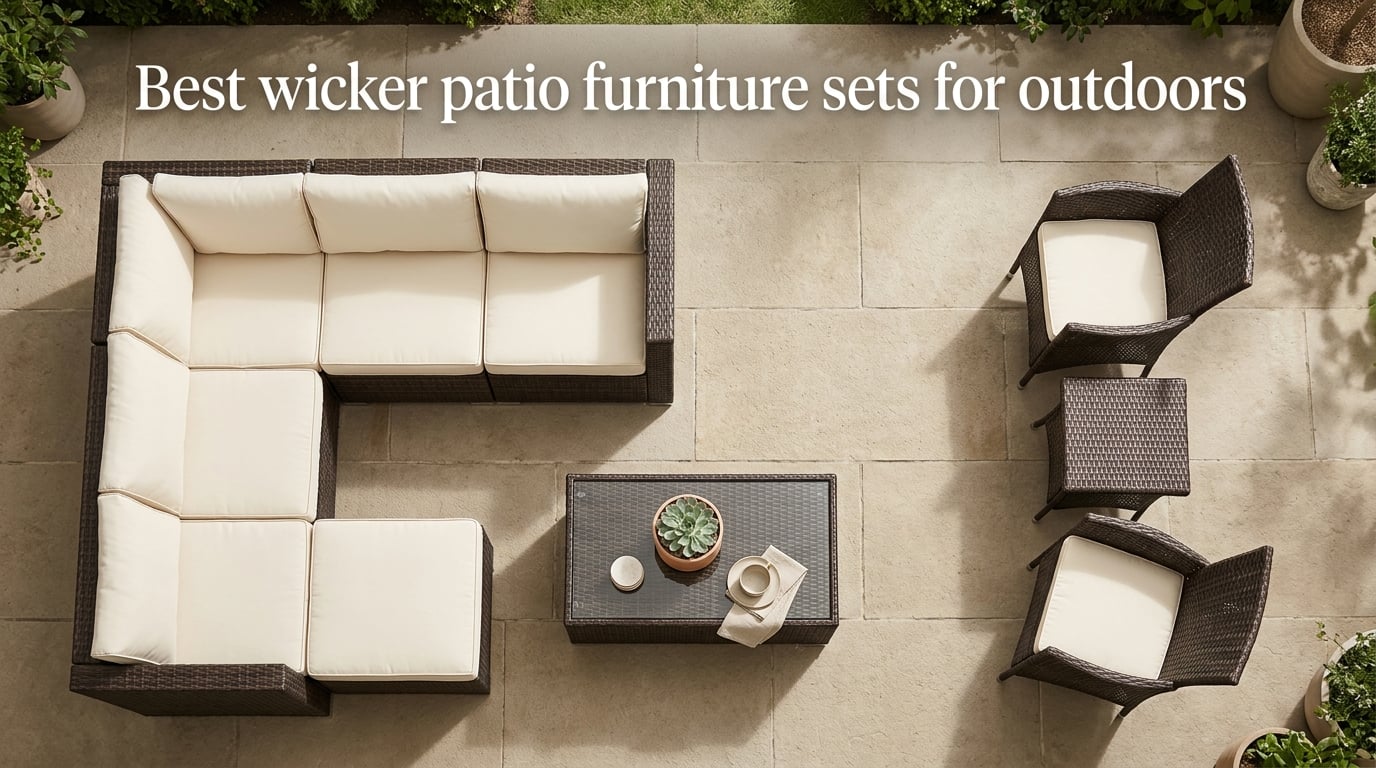 Best wicker patio furniture sets for outdoors