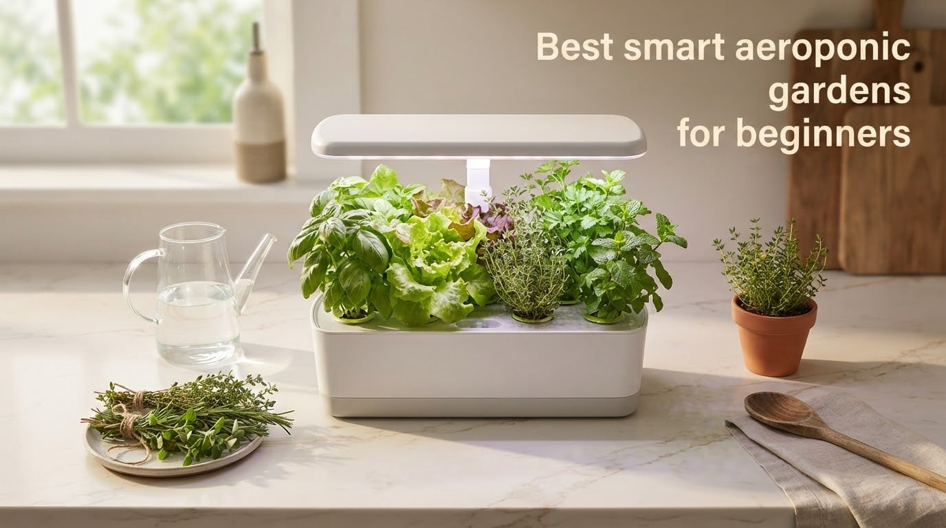 Best smart aeroponic gardens for beginners