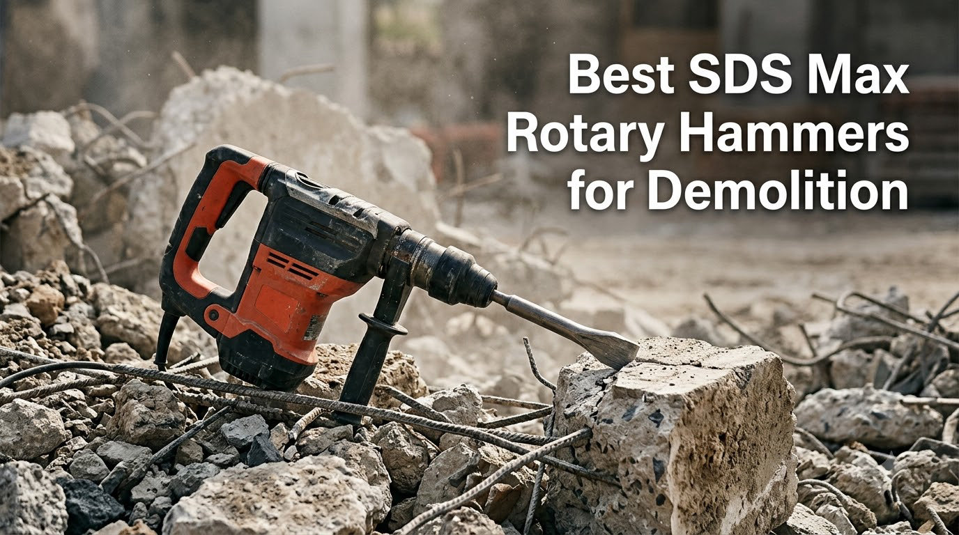 Best SDS Max Rotary Hammers for Demolition