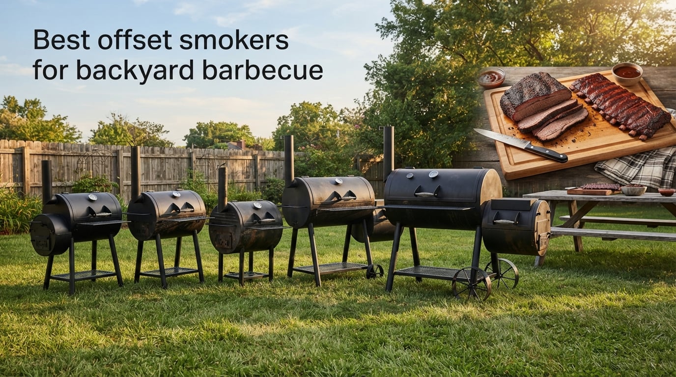 Best offset smokers for backyard barbecue