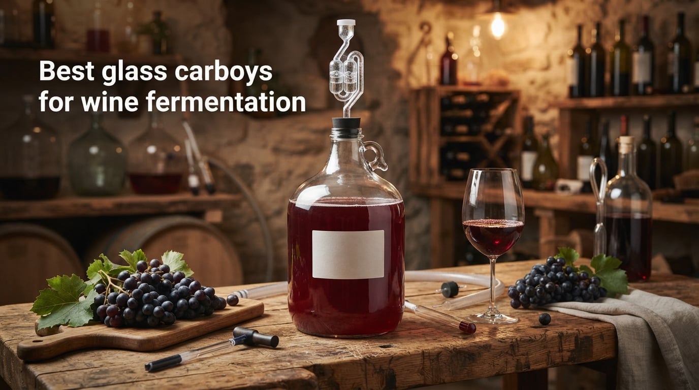 Best glass carboys for wine fermentation
