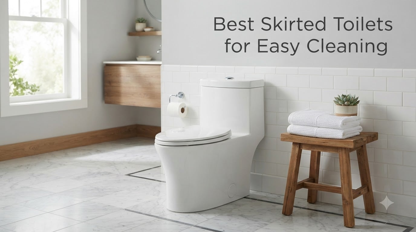Best Skirted Toilets for Easy Cleaning