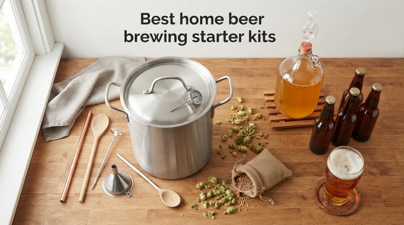 Best home beer brewing starter kits