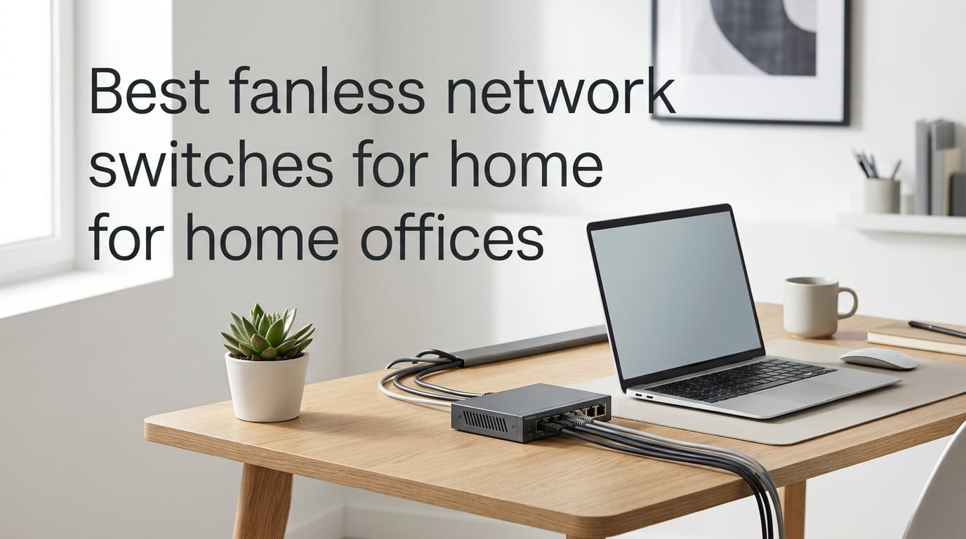 Best fanless network switches for home offices