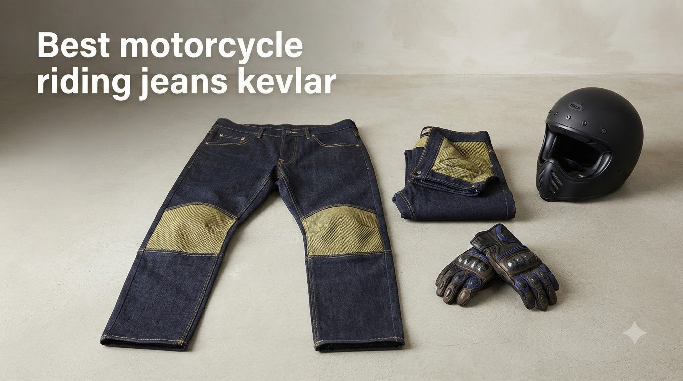 Best motorcycle riding jeans kevlar
