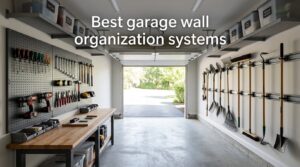 Best garage wall organization systems