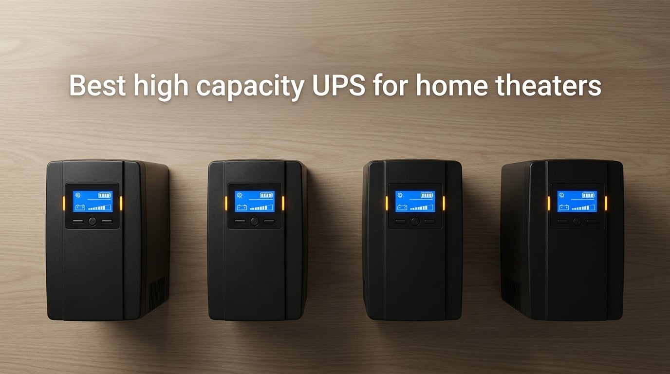 Best high capacity UPS for home theaters