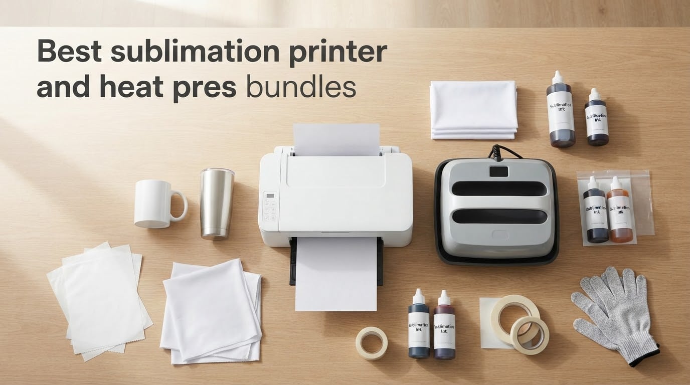 Best sublimation printer and heat press bundles