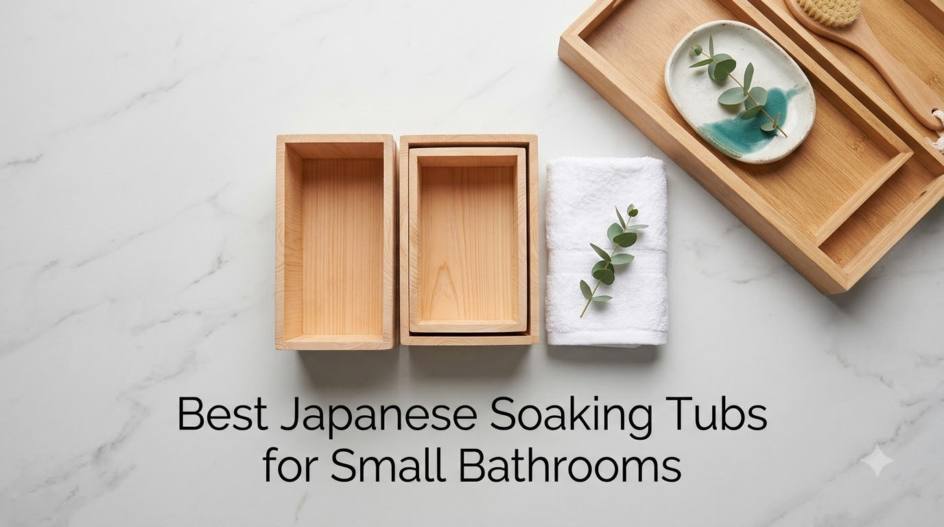 Best Japanese Soaking Tubs for Small Bathrooms