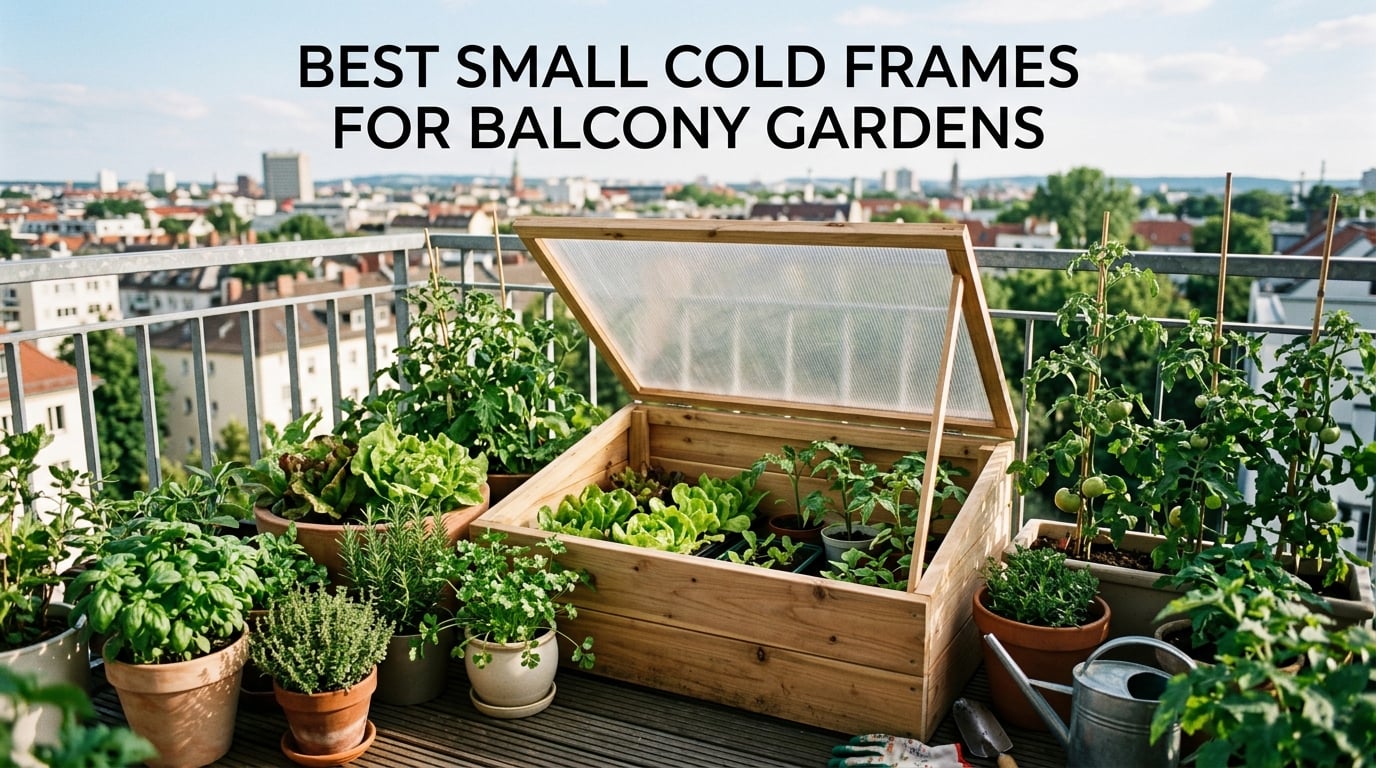 Best small cold frames for balcony gardens