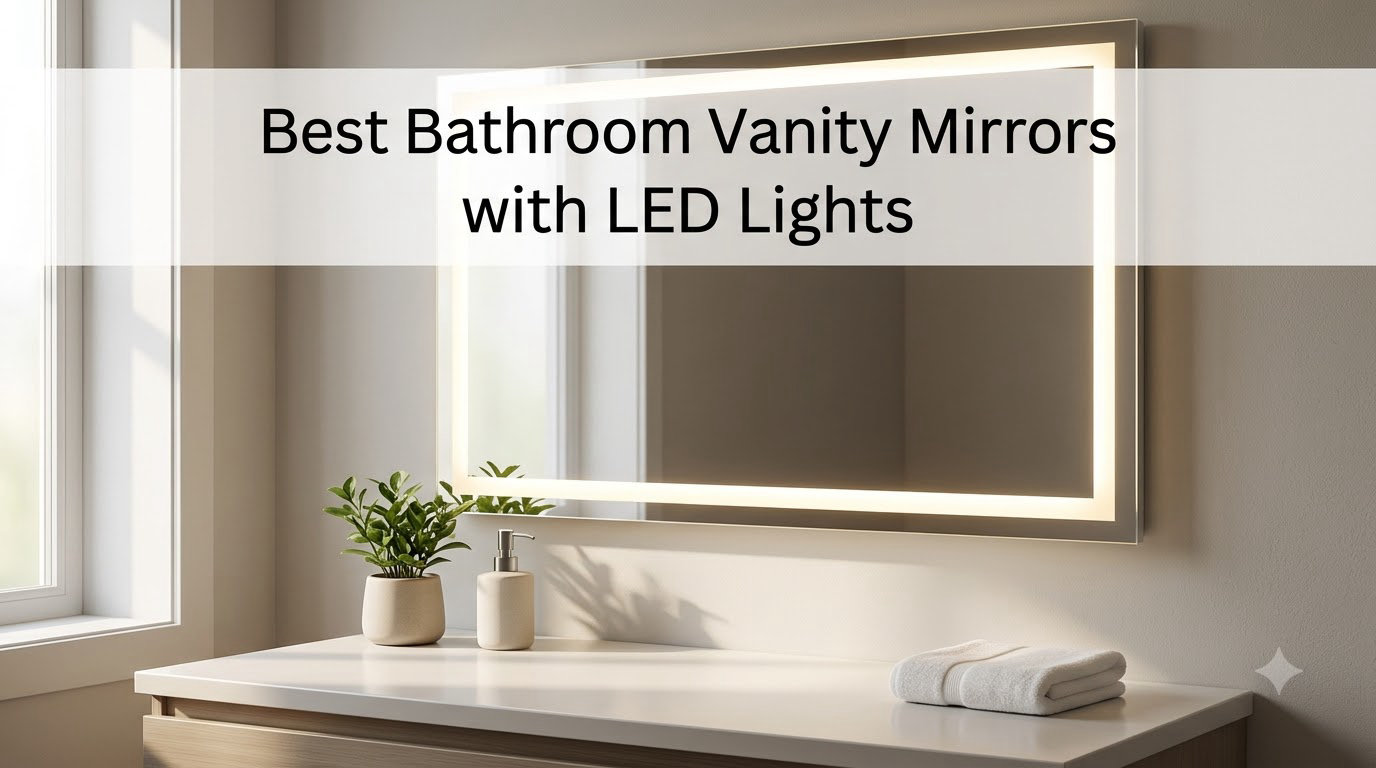 Best Bathroom Vanity Mirrors with LED Lights