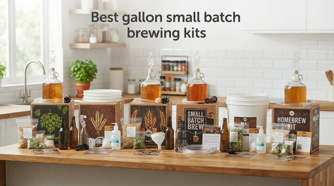 Best 1 gallon small batch brewing kits