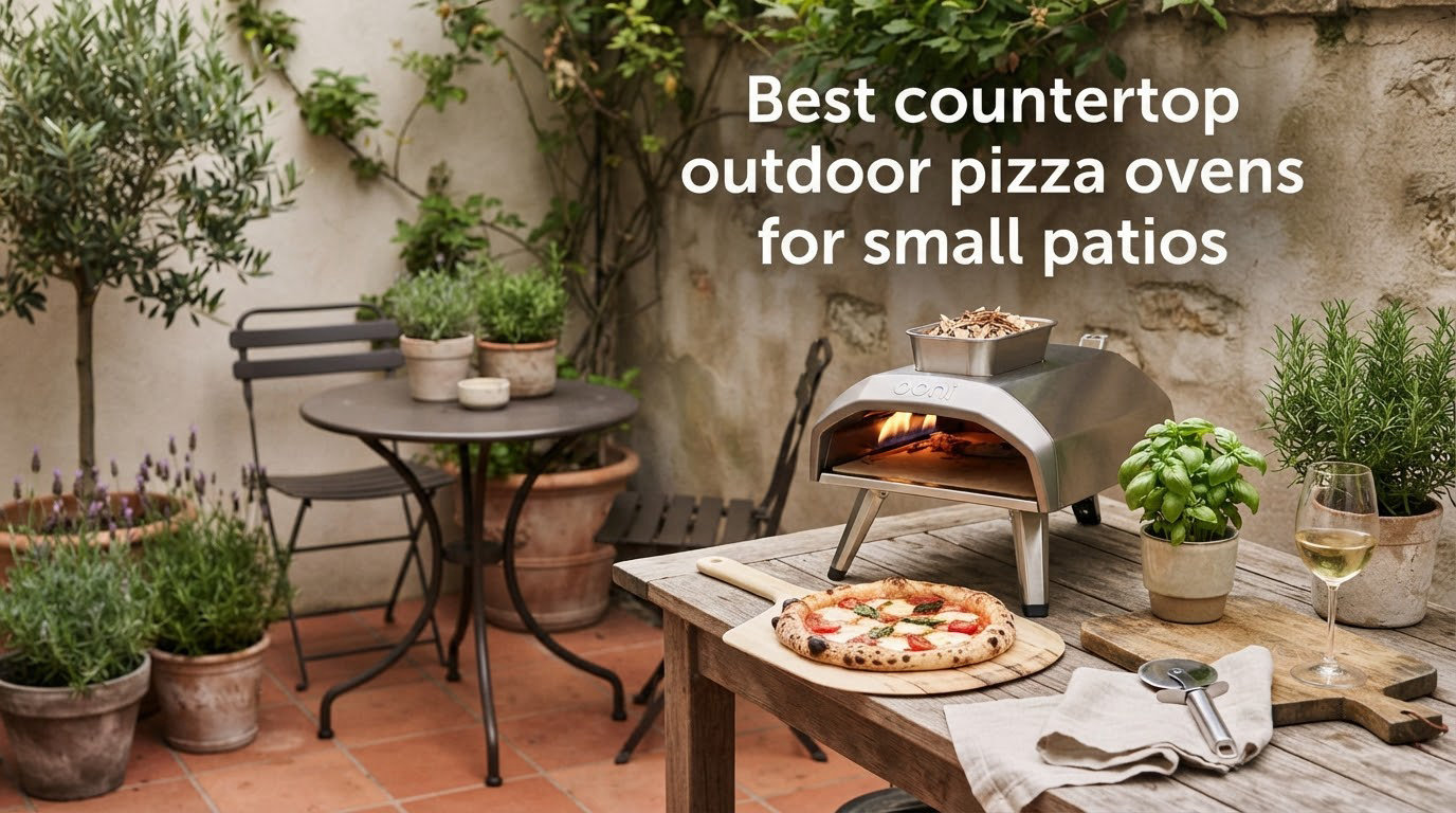 Best countertop outdoor pizza ovens for small patios