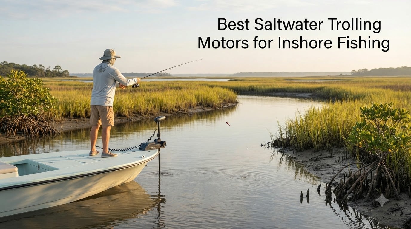 Best Saltwater Trolling Motors for Inshore Fishing