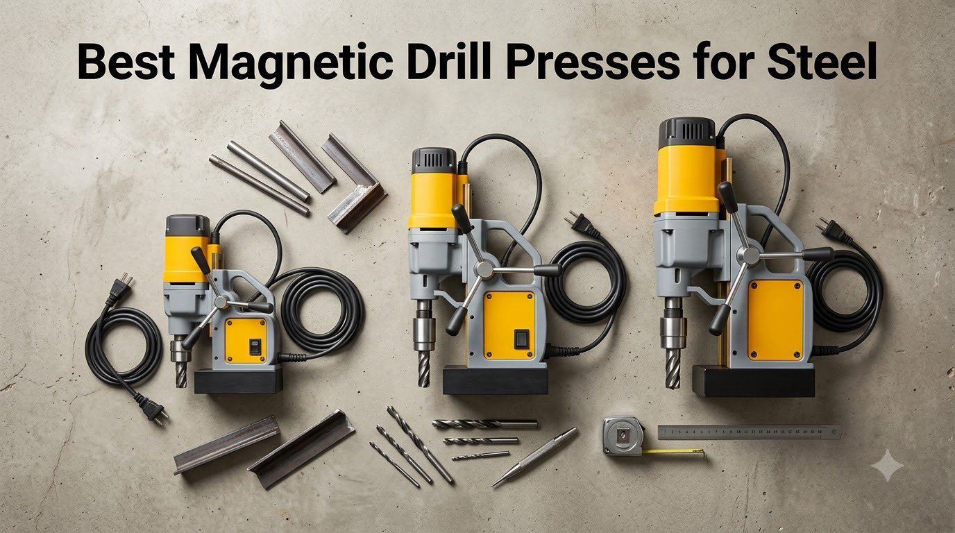 Best Magnetic Drill Presses for Steel