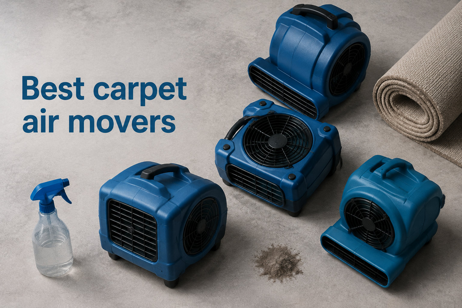 Best carpet air movers