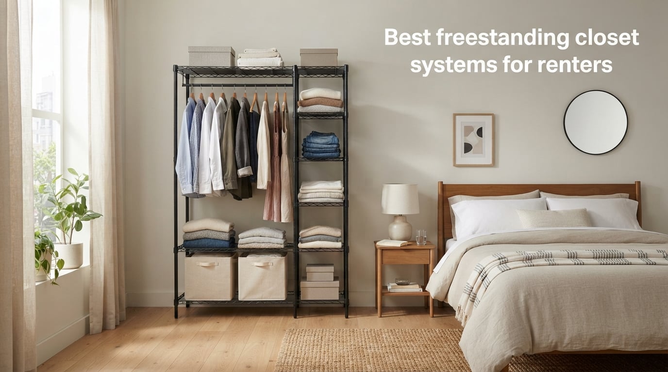 Best freestanding closet systems for renters