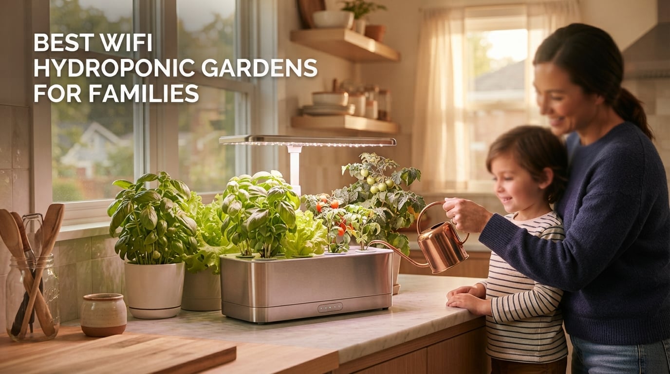 Best wifi hydroponic gardens for families
