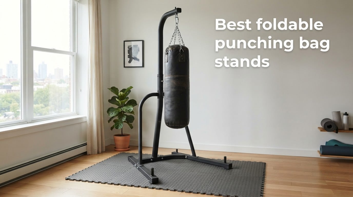 Best foldable punching bag stands