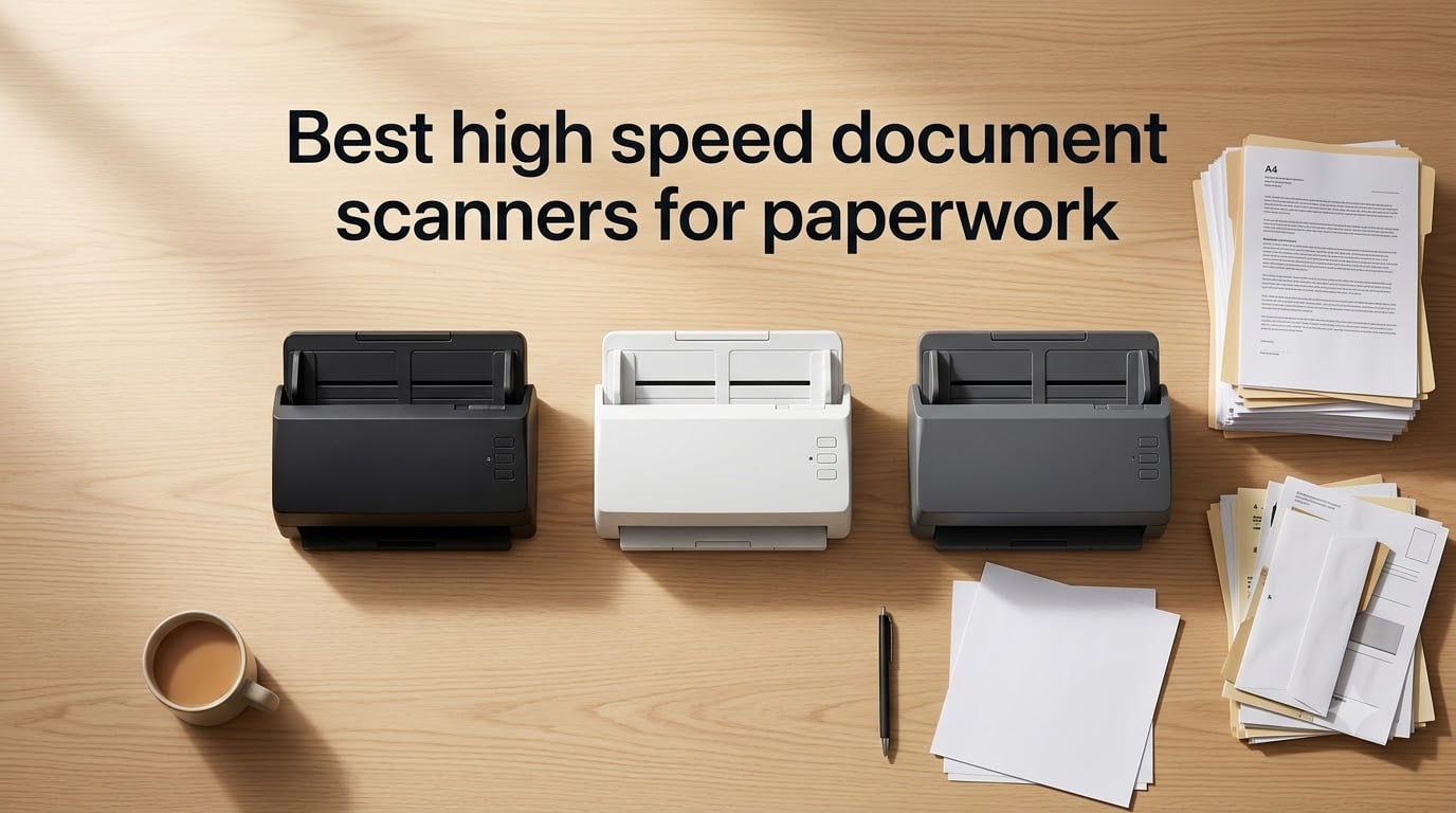 Best high speed document scanners for paperwork