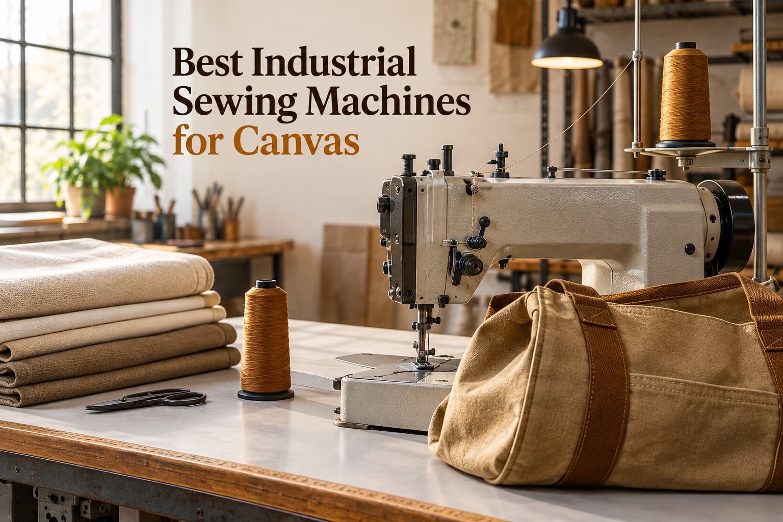 Best Industrial Sewing Machines for Canvas
