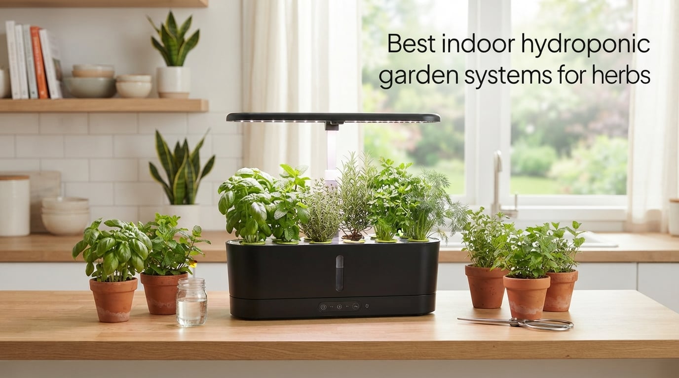 Best indoor hydroponic garden systems for herbs