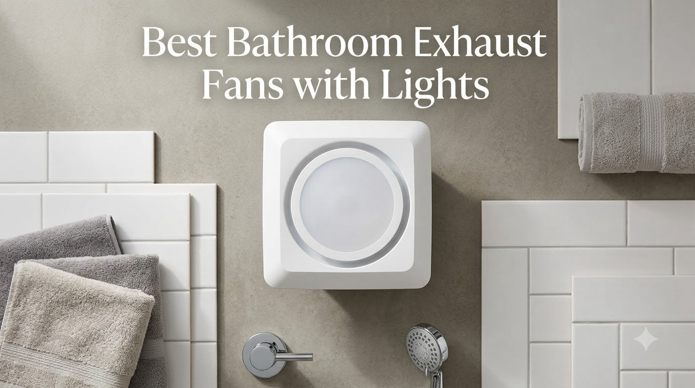Best Bathroom Exhaust Fans with Lights