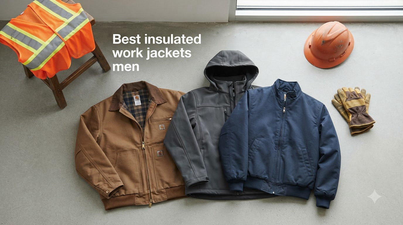 Best insulated work jackets men