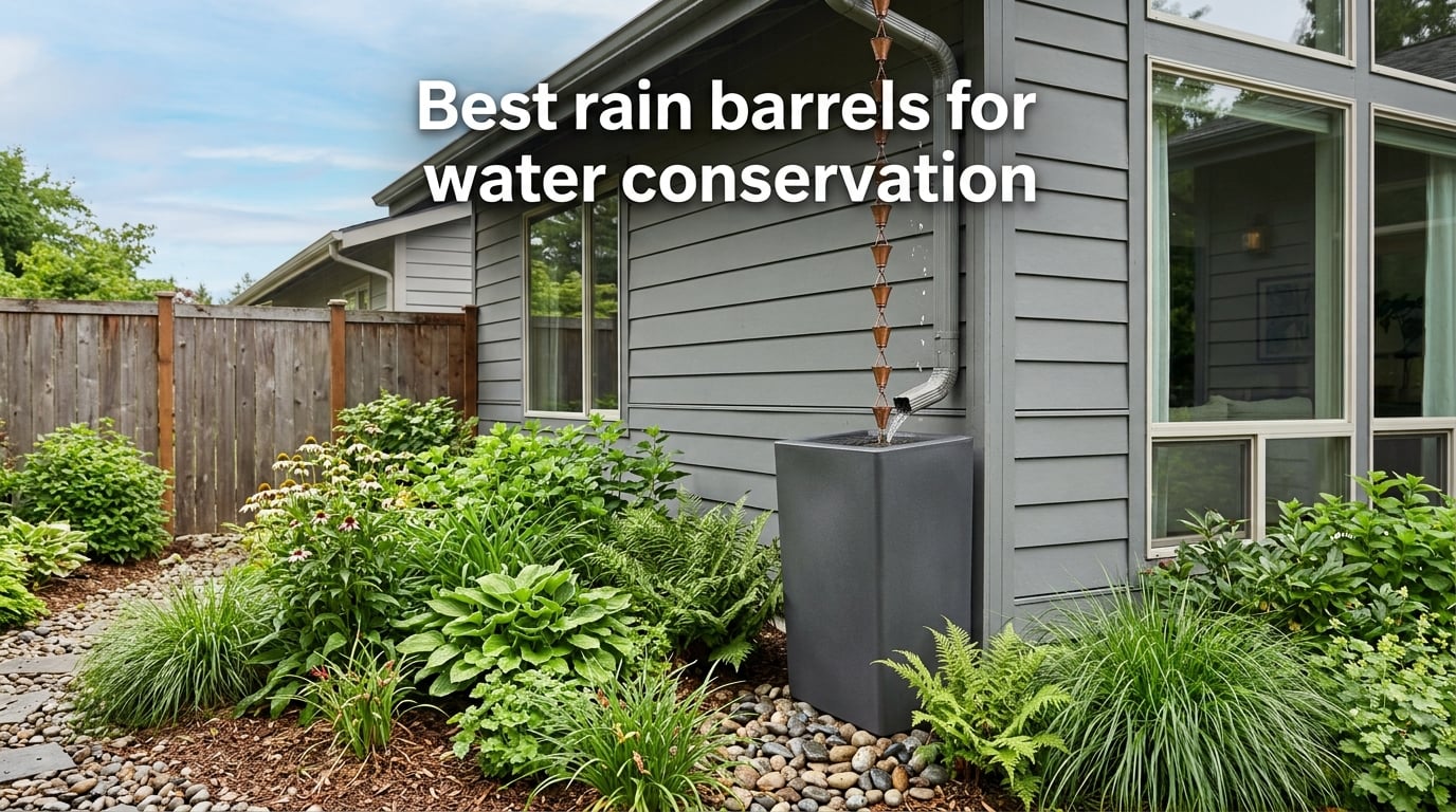 Best rain barrels for water conservation