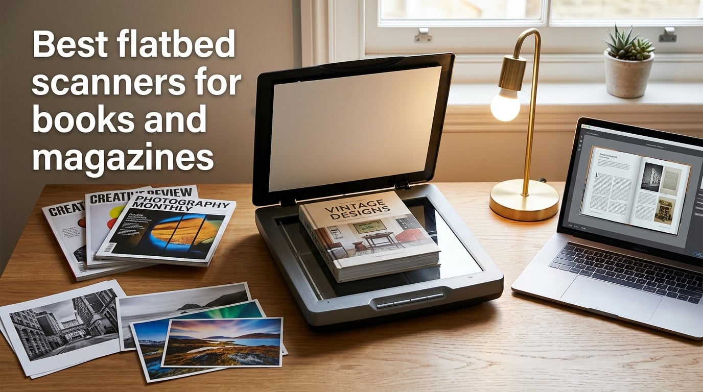 Best flatbed scanners for books and magazines