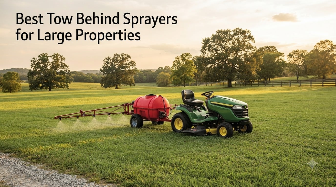 Best Tow Behind Sprayers for Large Properties