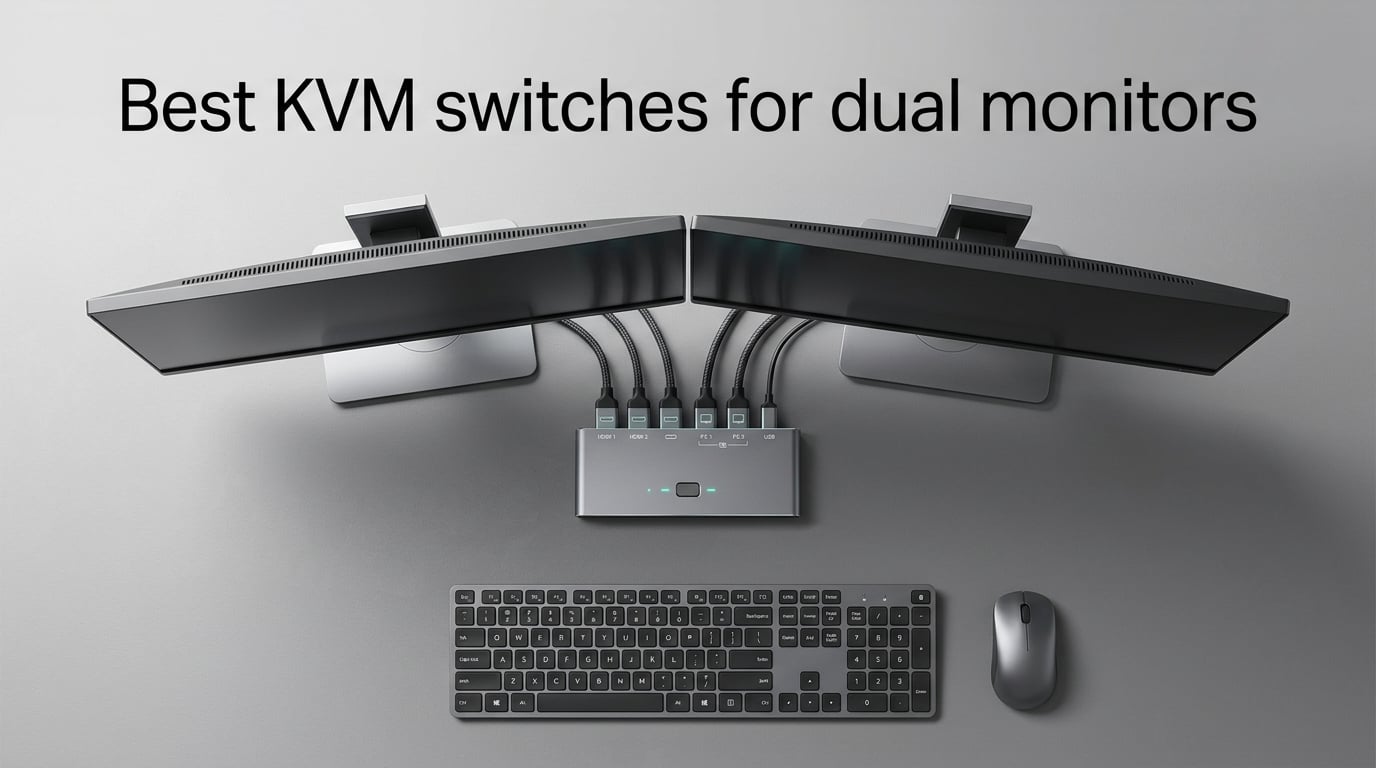 Best KVM switches for dual monitors