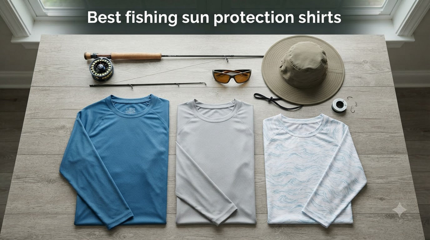 Best fishing sun protection shirts