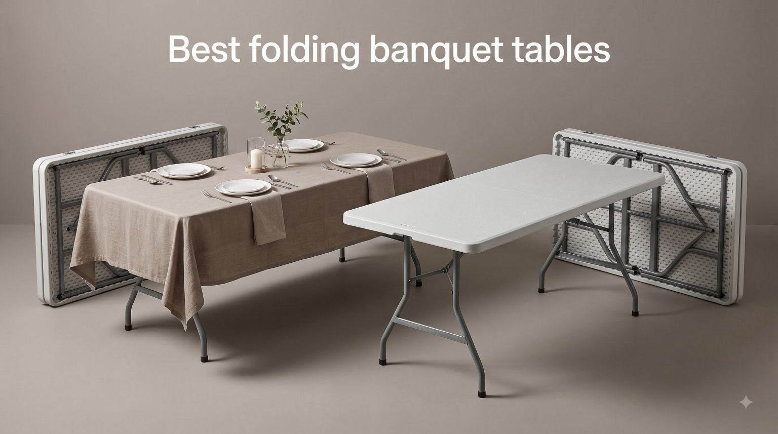 Best folding banquet tables