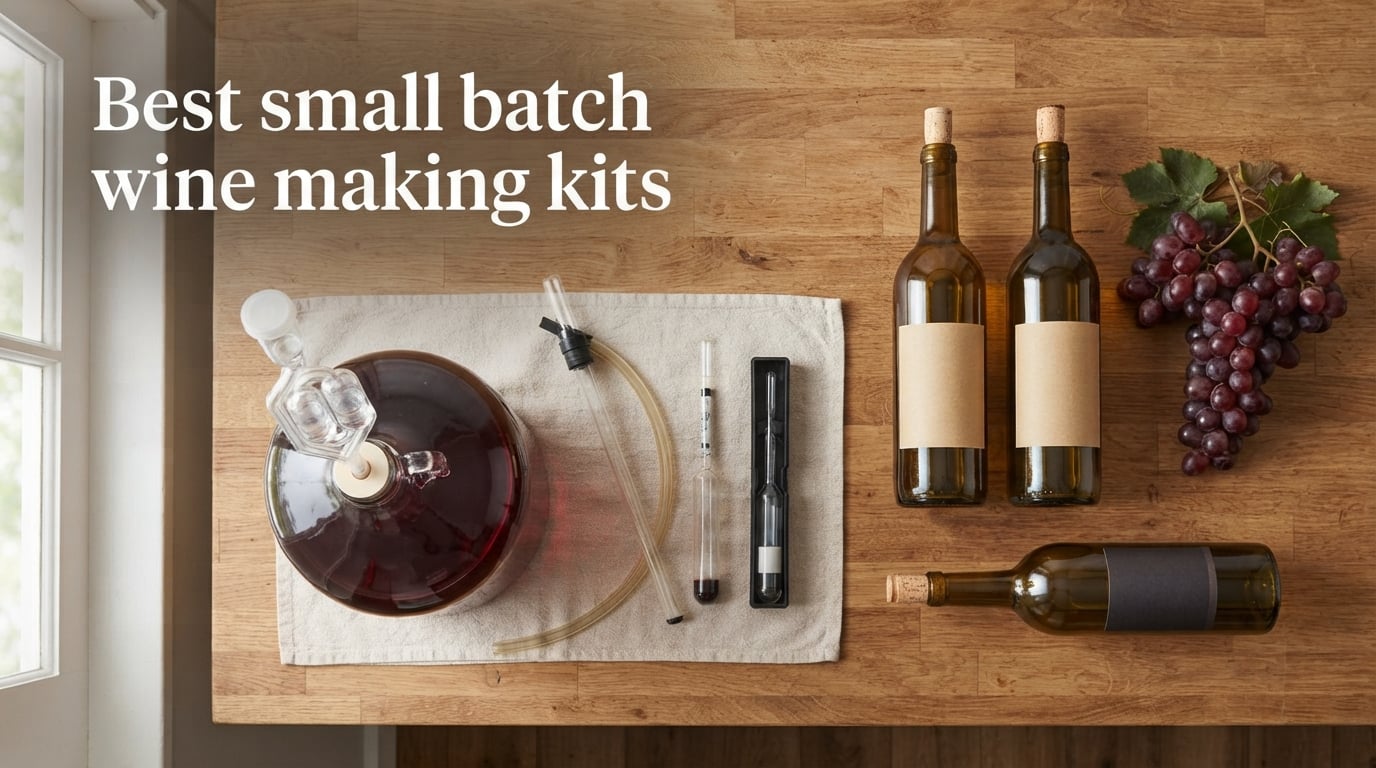 Best small batch wine making kits