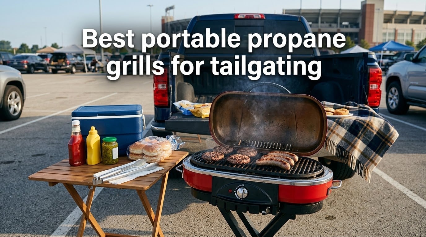 Best portable propane grills for tailgating