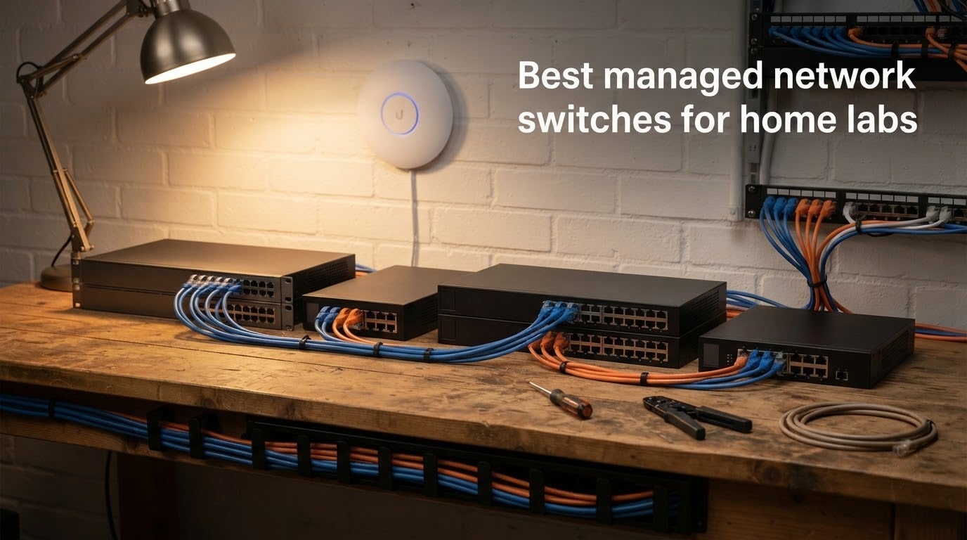 Best managed network switches for home labs