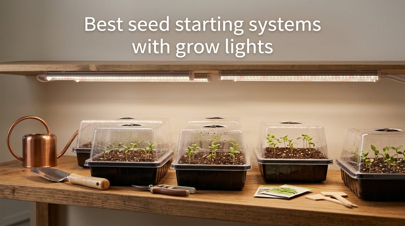 Best seed starting systems with grow lights