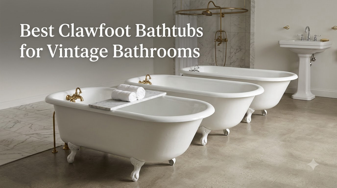 Best Clawfoot Bathtubs for Vintage Bathrooms