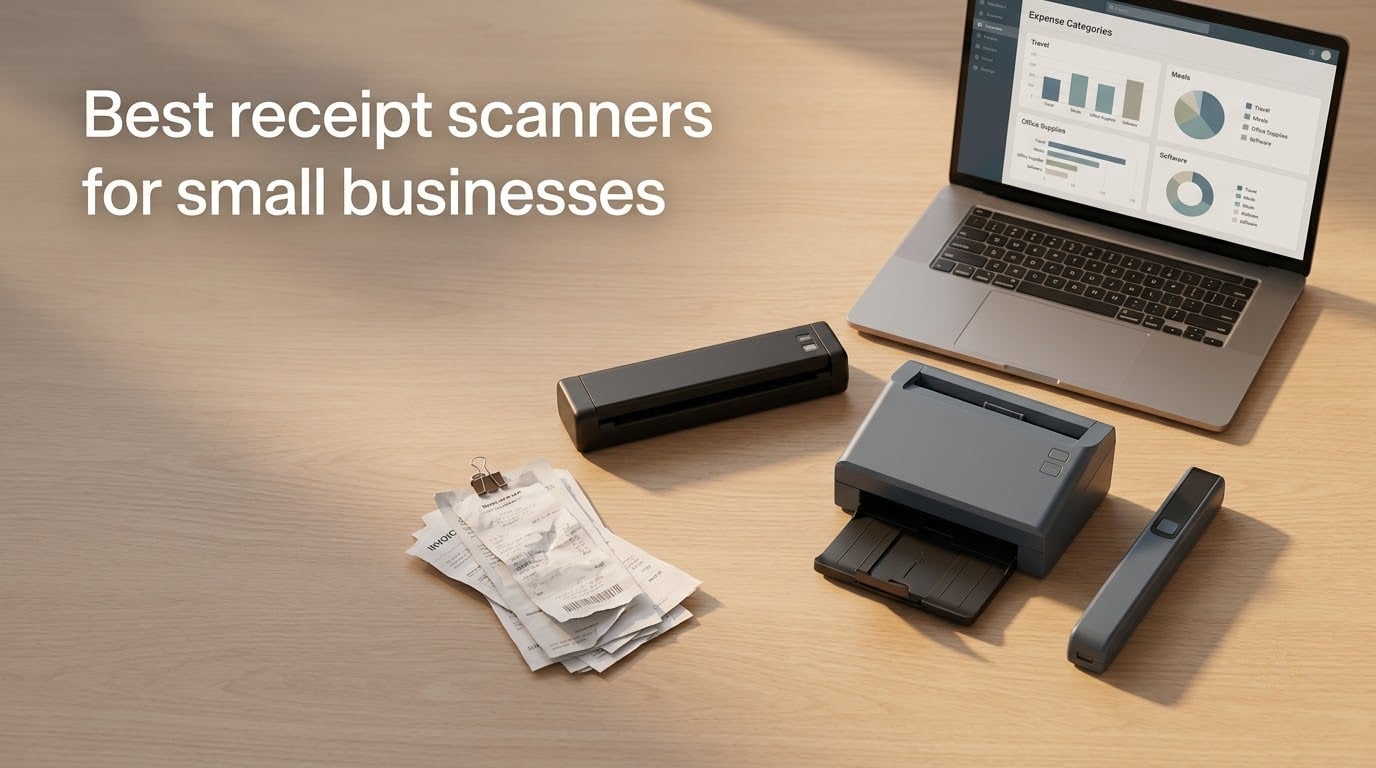 Best receipt scanners for small businesses
